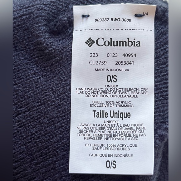 Columbia PHG Game Flag Cuffed Beanie USA DEER HUNTING Blue Adult OSFM New - Picture 5 of 5